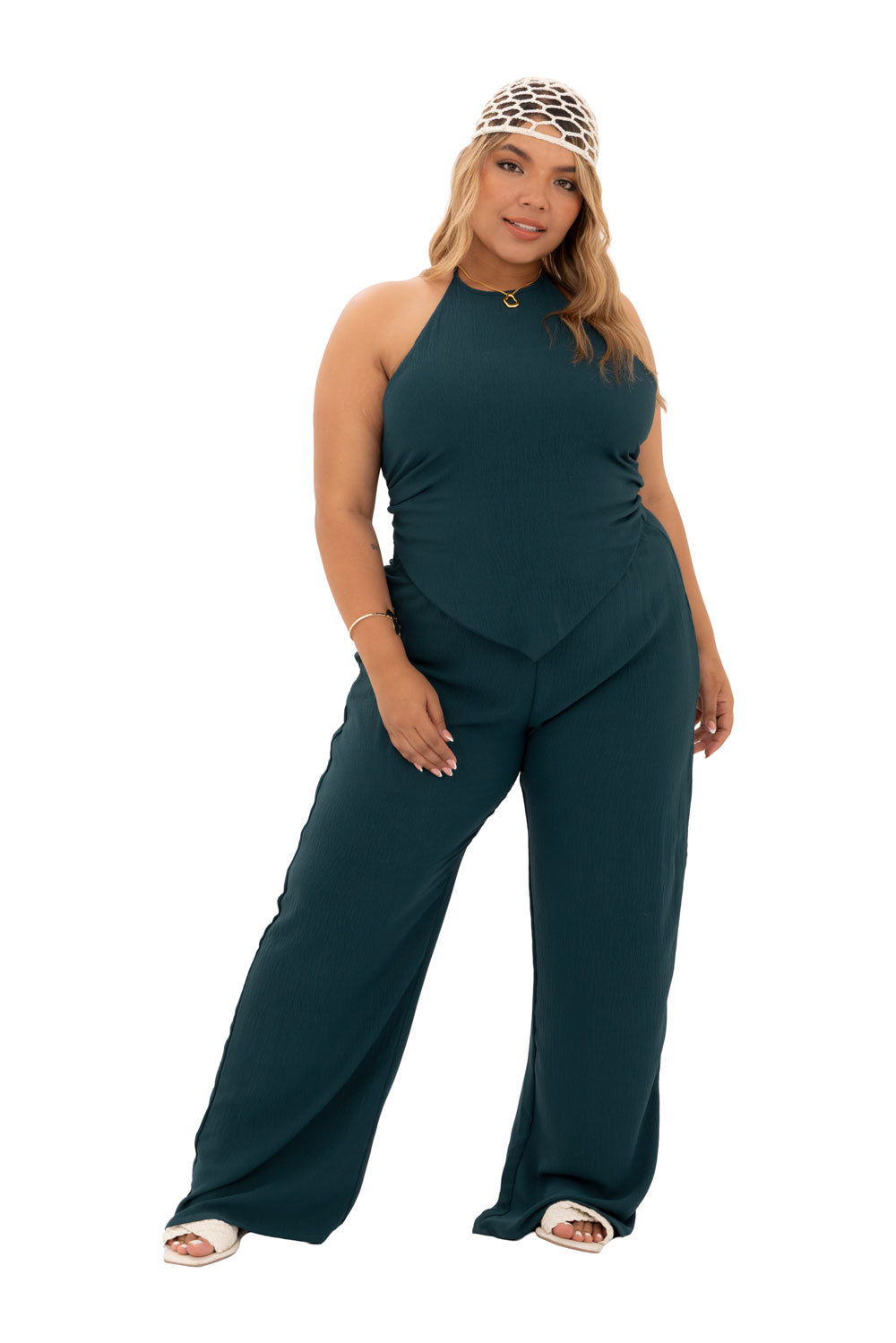 Set Plus verde esmeralda