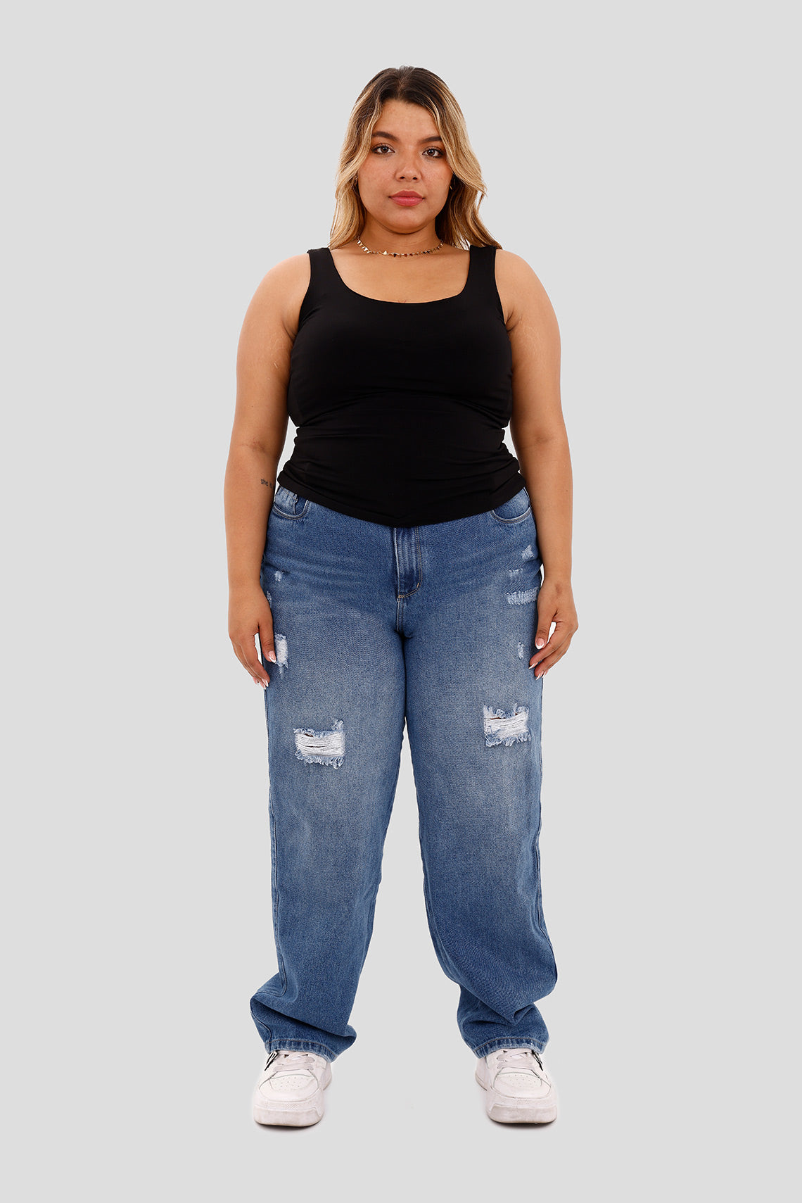 Básica sin mangas plus negro