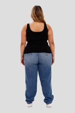 Básica sin mangas plus negro