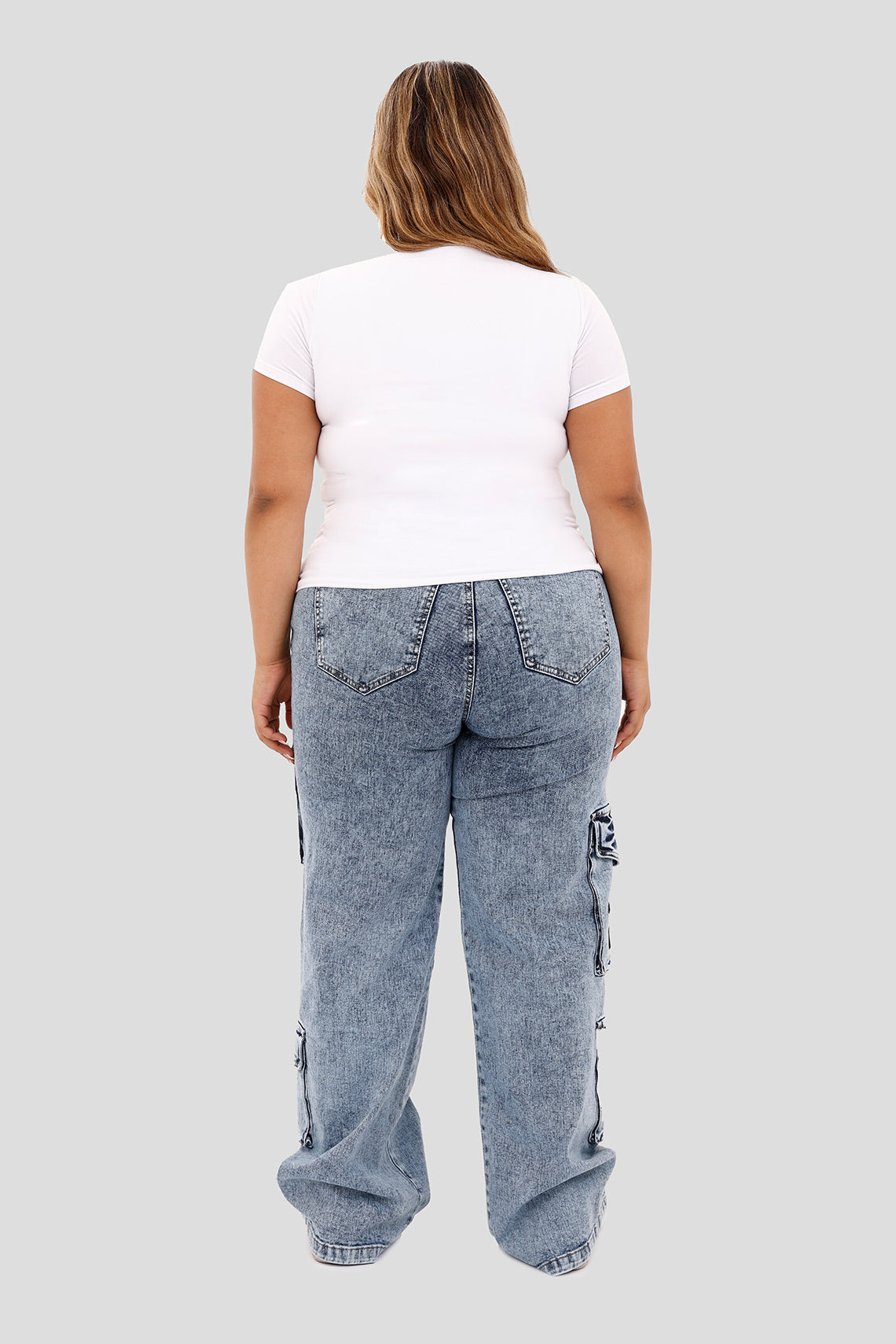 Básica manga corta plus beige