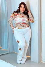 Buso mallatex sublimado beige