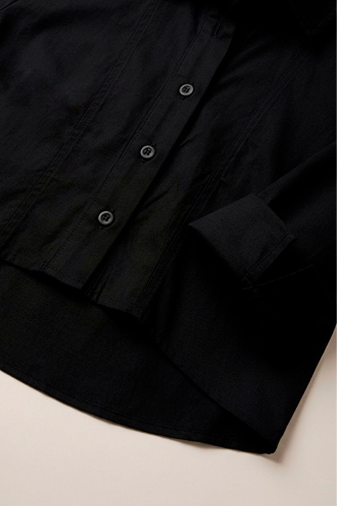 Blusa cola de pato plus negro