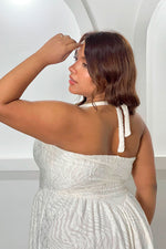 Vestido corte princesa blanco