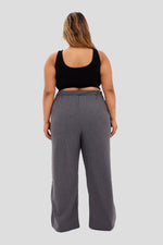 Pantalón gris grisoscuro