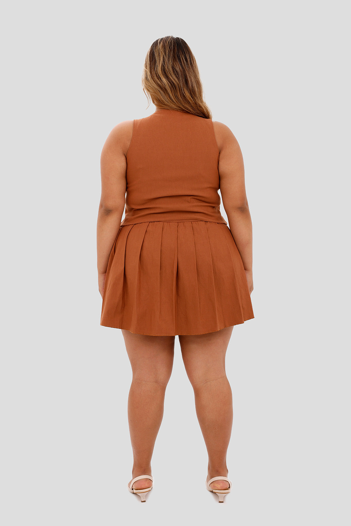 Set chaleco y falda de prences plus